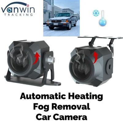 180 degrés Auto chauffage démoulage Caméra de voiture adapté pour l'environnement froid