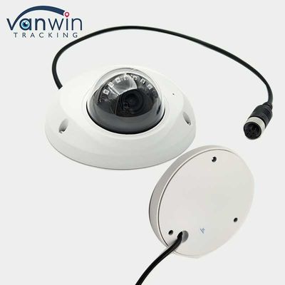 720P/960P/1280P Caméra 120 Grand angle HD Caméra à dôme blanc métallique Pour bus, camions