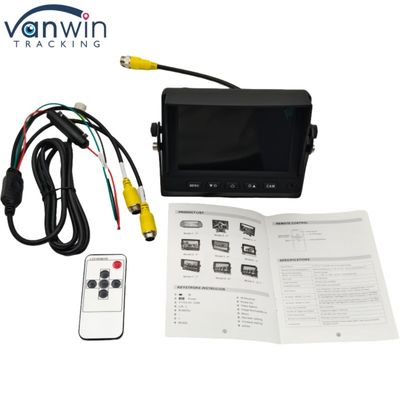 Moniteur arrière de voiture mini 5 pouces Affichage haute définition pour taxi Bus Truck RV