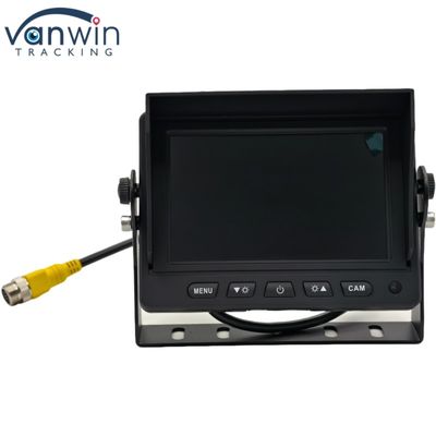 Moniteur arrière de voiture mini 5 pouces Affichage haute définition pour taxi Bus Truck RV