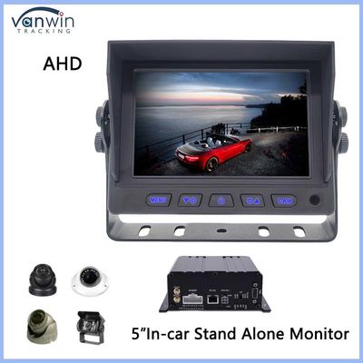 5 pouces AHD LCD Moniteur de voiture Affichage numérique Pour les véhicules USB GPS Pour les camions