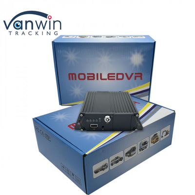Carte SD 4 canaux DVR mobile à double carte en veille double pour la surveillance du véhicule