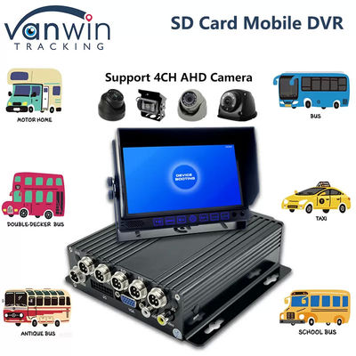 Carte SD 4G MDVR 1080P 8 canaux enregistreur de véhicule avec fonction GPS adapté à chaque flotte