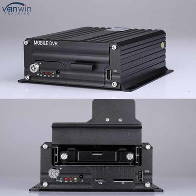 Facile à installer 4CH MDVR 4G WiFi GPS supporté de surveillance de la flotte de surveillance pour les camions de taxi Caméra de bus avec CMSV6 logiciel
