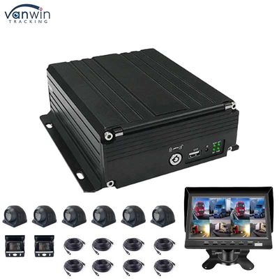 GPS1080P 8CH AI ADAS DMS DVR mobile 4G HD Support OEM HDD SSD MDVR Truck Bus Véhicule enregistreur vidéo