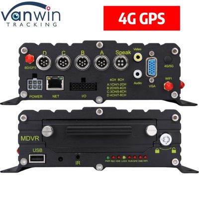 Système professionnel de surveillance des véhicules 4 CH HDD MNVR avec GPS 4G pour chaque flotte