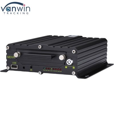 HDD MNVR à quatre canaux 1080P avec GPS 5G pour le support de la surveillance des véhicules