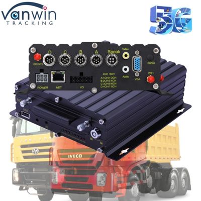 Système de surveillance de la sécurité de la flotte 5G GPS Vehicle Tracker 8 canaux HDD MNVR