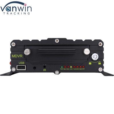 Système de surveillance de la sécurité de la flotte 5G GPS Vehicle Tracker 8 canaux HDD MNVR