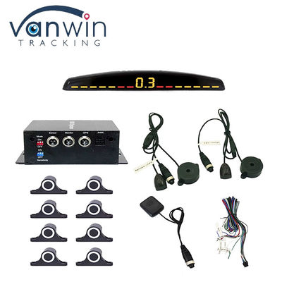 5M Parking Sensor Kit de stationnement de voiture Buzzer 8 capteurs Retour de secours Radar Alerte sonore indicateur système de sonde