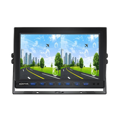 10.1 pouces HD TFT écran LCD Écran imperméable à l'eau du véhicule pour camions/fourgonnette alimentation en courant continu 12V-24V -30C à 80C Mode de nuit