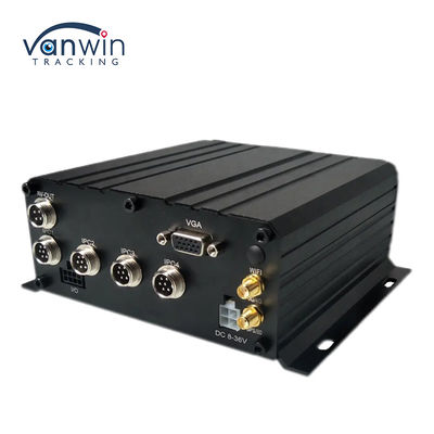 Système de surveillance mobile intégré au véhicule 4CH AHD 1080P avec stockage HDD et affichage de surveillance HD