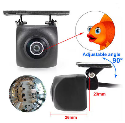 1080P AHD 170° Caméra de vue arrière de voiture Véhicule Retour en arrière Lentille de poisson noir Lentille imperméable à l'eau Vision nocturne universelle