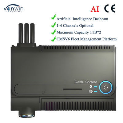 1-4 canaux de caméra de véhicule GPS