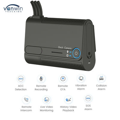 Enregistrement vidéo AHD Wifi intelligent 4G MDVR Hybride 4CH Caméra de véhicule IPC CMSV6 App Remote Control voiture Black Box