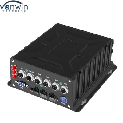 4 canaux d'AI MDVR avec GPS Vehicle Tracker Détection de point mort Enregistreur de disque dur monté sur véhicule