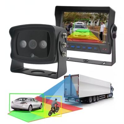 1080P BSD Caméra arrière de voiture Algoritme intégré Caméra de détection de point mort Détection de véhicule piéton
