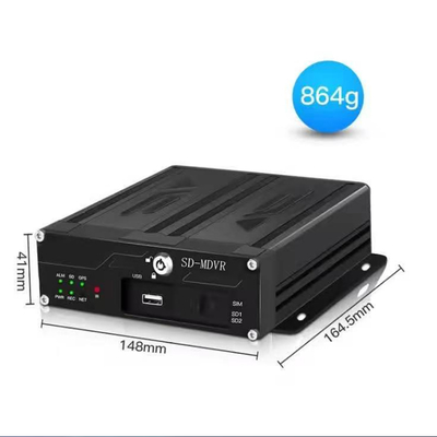 Enregistreur vidéo numérique 1080P 4CH MDVR avec carte SIM 4G WiFi GPS Vidéo Véhicule Camion Système de caméra CCTV DVR