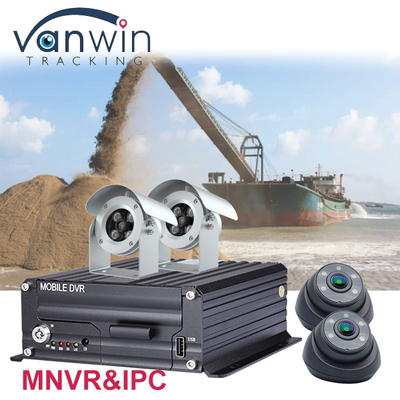 6CH IPC NVR 4G GPS 6 canaux Réseau MNVR pour l'exploitation minière de l'or