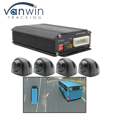 Caméra panoramique de conduite AHD 1080P AI 360 Bird Surround, système de caméra de voiture 360, enregistreur DVR avant, arrière, latéral pour le stationnement