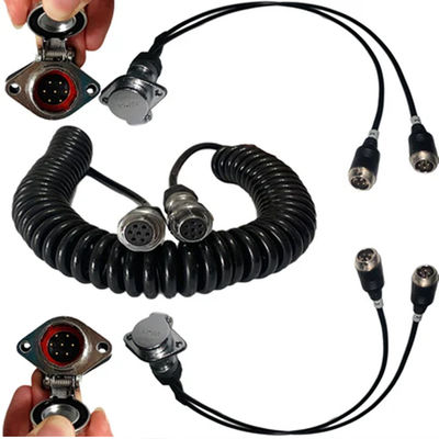 Heavy Duty Trailer Connector Cable Kit Install 1, 2 Or Up To 4 Cams On A Trailer Or RV