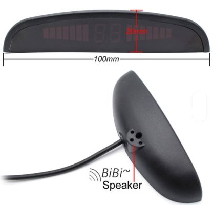 12V Car Parking Sensor 8 Front and Rear Parking Sensor Kit