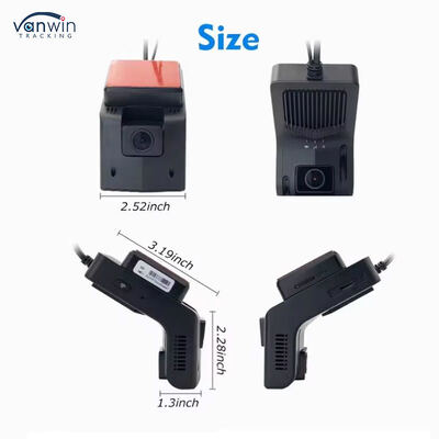 1080P Dash cam ADAS DMS 4G GPS WIFI AI double lentille voiture Boîte noire Enregistrement en boucle pour la vision nocturne pour le taxi bus