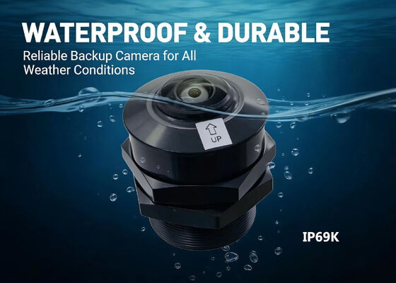 Lentille de mini-caméra de voiture Caméra panoramique 2MP Grand angle 180 degrés