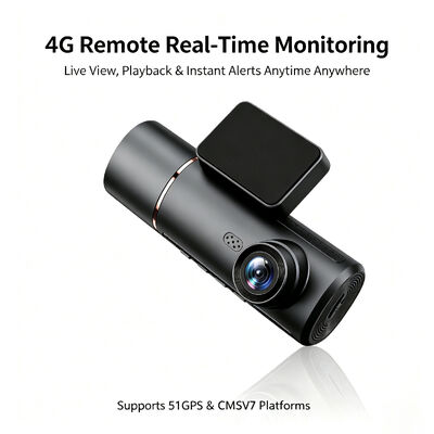4K Dashcam de conduite assistée avancée GPS ADAS DMS avec support WIFI pour la surveillance du stationnement
