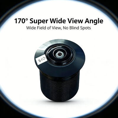 Mini caméra de véhicule caché 1000TVL CVBS 170° grand angle IP69K caméra de vue latérale de voiture imperméable à l'eau
