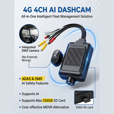 Caméra de flotte de téléphonie GPS avec bouton de panique SOS