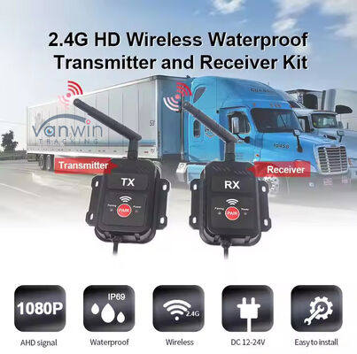 2.4G Transmetteur Récepteur Sans Fil AHD Convient pour Caméra de Camion Bus Transmetteur Appareil Sans Fil