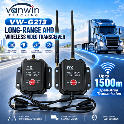 2.4G Transmetteur Récepteur Sans Fil AHD Convient pour Caméra de Camion Bus Transmetteur Appareil Sans Fil