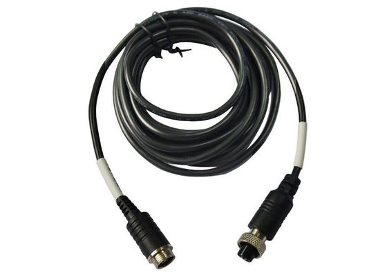 Caméras de l'aviation M12 6 Pin Plug Extension Cable For Streamax IPC