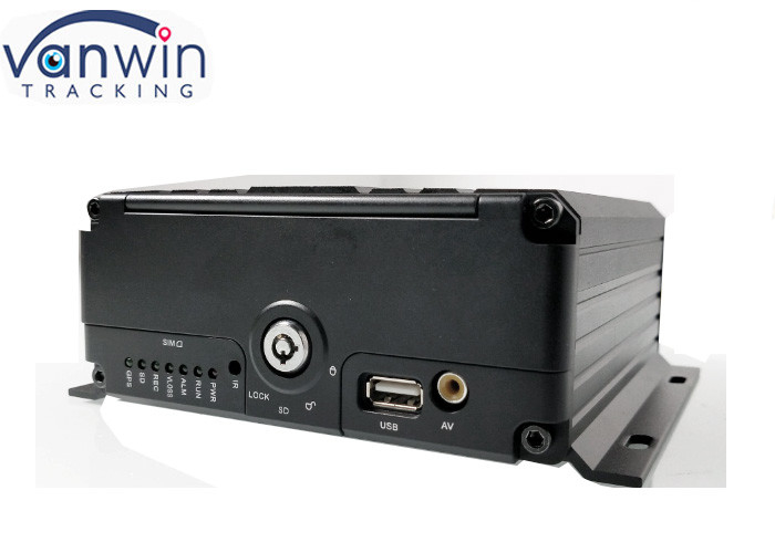 Enregistreur vidéo mobile 4G GPS 8ch HDD avec système de surveillance de la flotte de véhicules WIFI