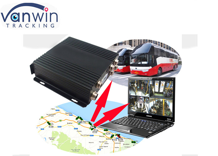 3G 4G Streaming vidéo en direct Kit de DVR pour voiture avec GPS WIFI SD DVR mobile