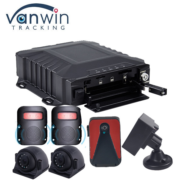 1080P 8CH HDD AI Mobile DVR GPS WIFI 4G ADAS DSM BSD Caméra H265 MDVR