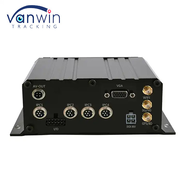 H.264 HDD 1080P 4CH MNVR télécommande de camion 3G 4G GPS WiFi réseau de véhicule surveillance NVR mobile