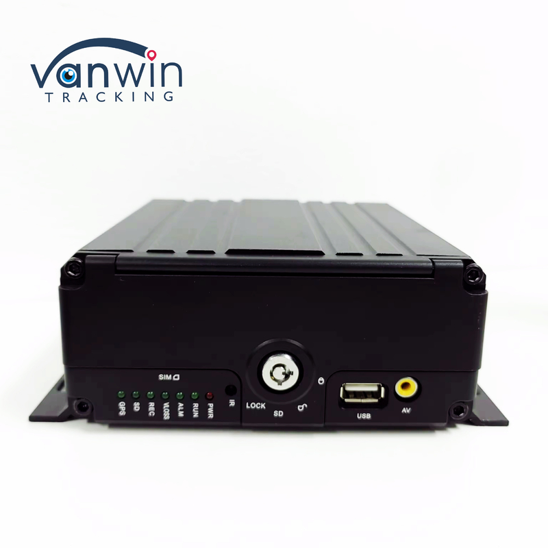 Full HD 8CH 1080P MDVR avec 4G 5G GPS Dispositif Wifi pour la surveillance des voitures Bus Taxi Disques durs doubles