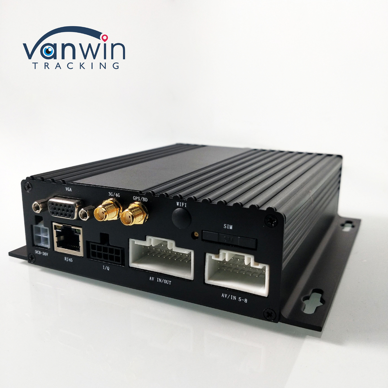 AI 8 Channel 1080P 512G Système de caméra MDVR pour voiture à double carte SD Avec fonction de détection de fatigue de conduite ADAS DMS DVR mobile