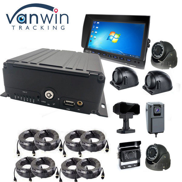 8CH AI MDVR 4G GPS DVR Véhicule pour le support de bus ADAS DMS BSD avec 4G 5G Boîte noire de voiture Enregistreur vidéo pour bus scolaire