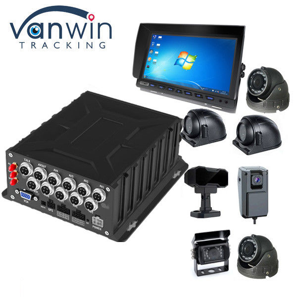 Nouveau arrivée 8CH 1080P HDD Mobile DVR avec puce Hisilicon, prise en charge du stockage HDD de 4 To, 4G GPS WIFI