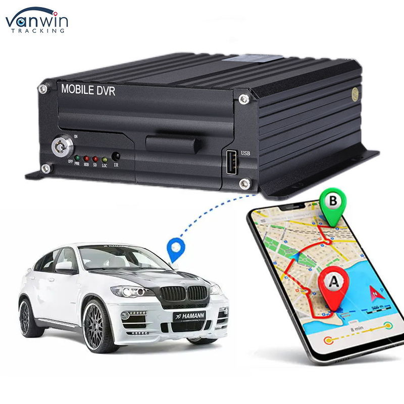 8 canaux 3G GPS WIFI DVR mobile avec support CanBus puissante technologie anti-vibration