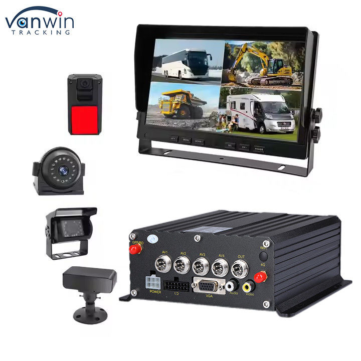 Boîte noire de voiture 1080N avec 256 Go d'expansion H.264 Hi3520DV300 Processeur DVR mobile