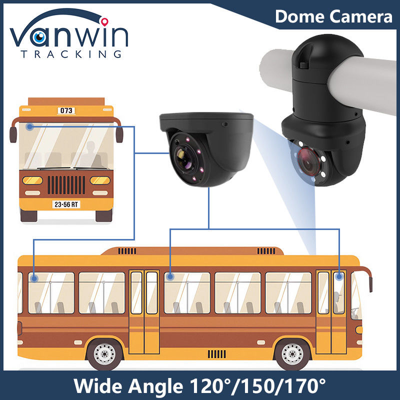 Caméra de surveillance de bus à grand angle de 170 degrés