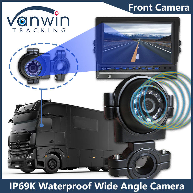 IP69K imperméable à l'eau Full HD 1080P Caméra frontale de voiture