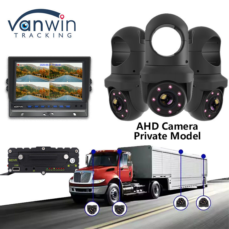 IP69K Full HD Vision nocturne Caméra privée du dôme de voiture Modèle 7 IR Lumières Caméra de voiture pour bus Turck