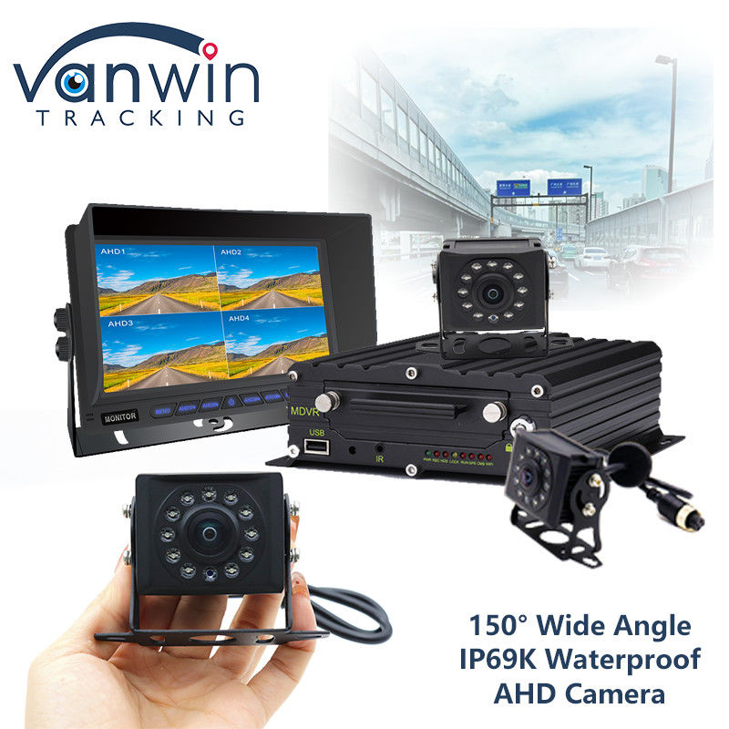 Sécurité IP69K AHD Caméra de sécurité 12 IR de vision nocturne à vue arrière Véhicule Voiture Caméra de vidéosurveillance