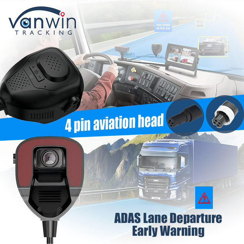 Caméra ADAS avant du véhicule avec moniteur 4G AI ADAS MDVR pour la gestion de flotte
