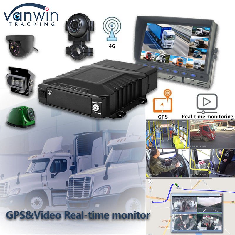 8CH vidéo surveillance HDD mobile DVR avec 4G GPS WIFI MDVR pour la surveillance en temps réel